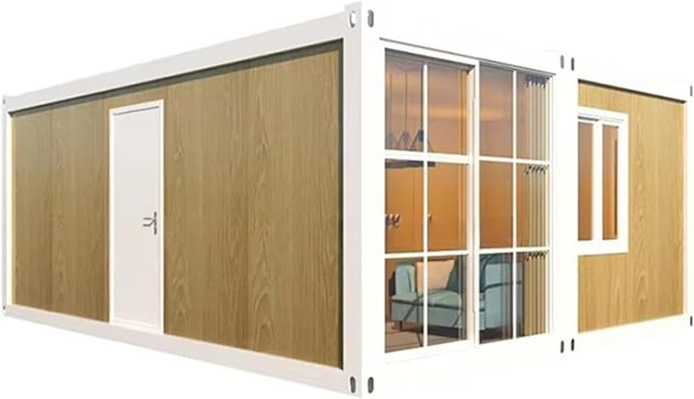 expandable modular container house
