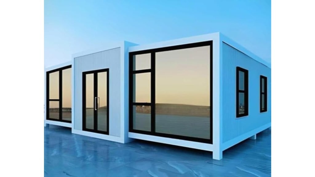 luxury foldable container house