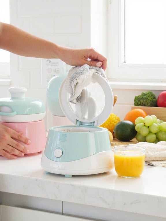 safe clean efficient baby food