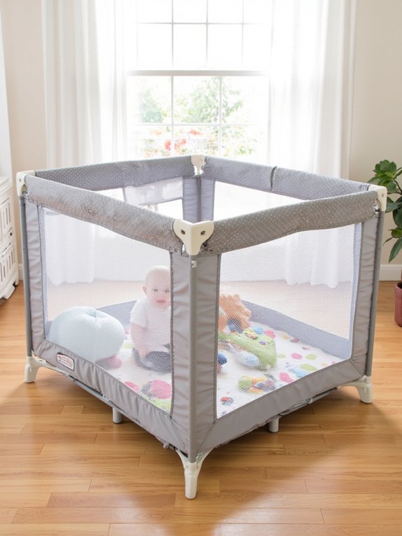 What Makes a Playpen Safe for Babies?. Play Yards & Playpens