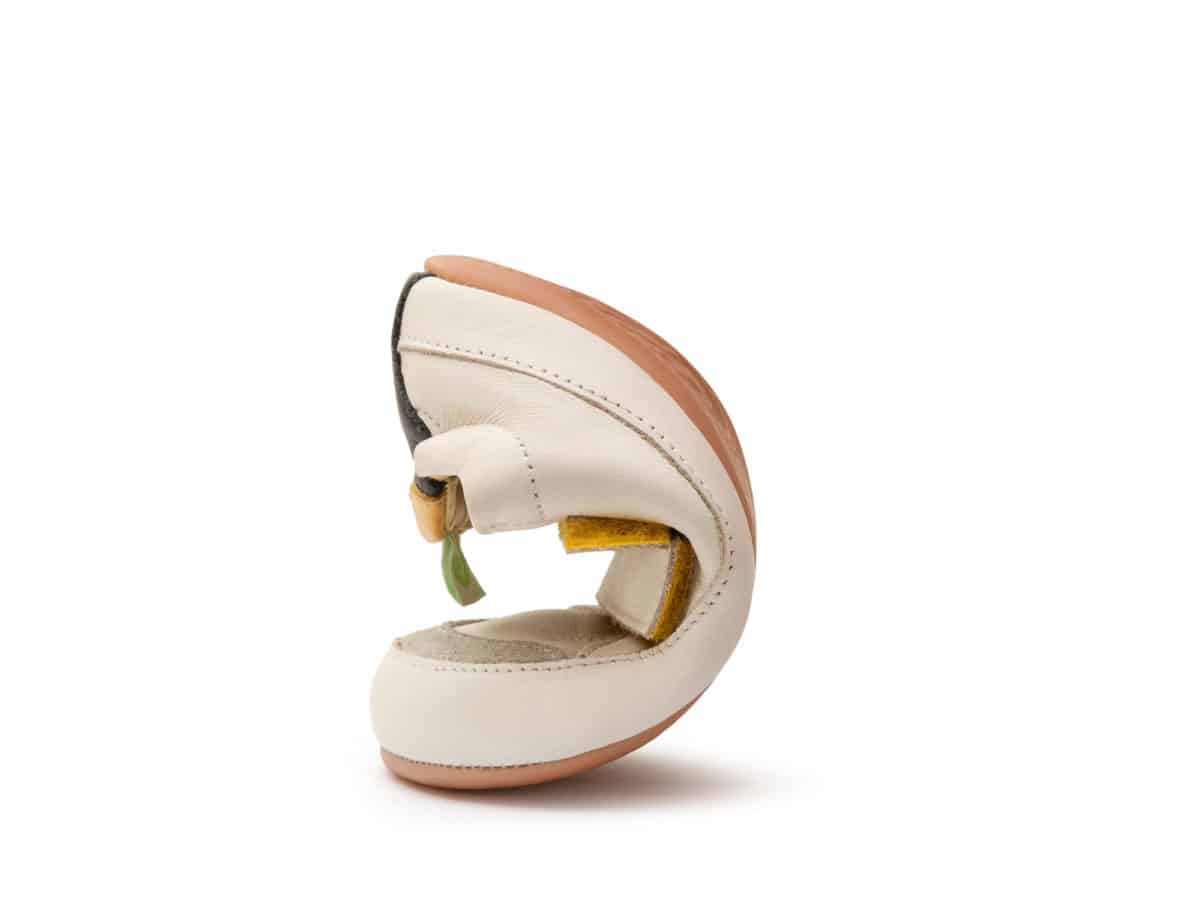 Tip Toey Joey - Bossy Play / White with Yellow Velcro - Image 5