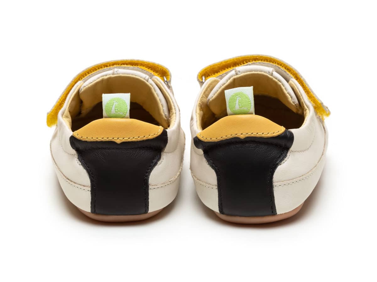 Tip Toey Joey - Bossy Play / White with Yellow Velcro - Image 3