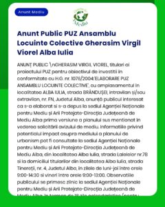 PUZ Ansamblu Locuinte Gherasim Virgil Viorel