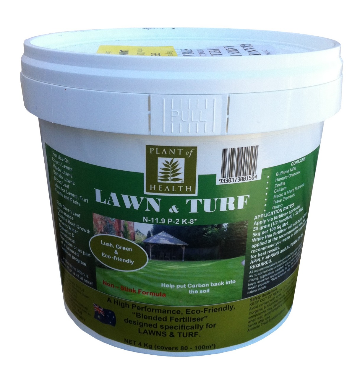 PLANT OF HEALTH LAWN and TURF 4KG