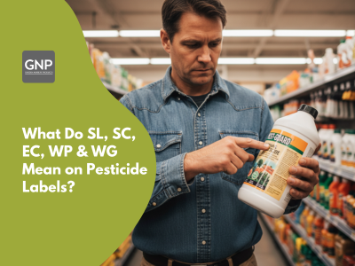What Do SL, SC, EC, WP & WG Mean on Pesticide Labels