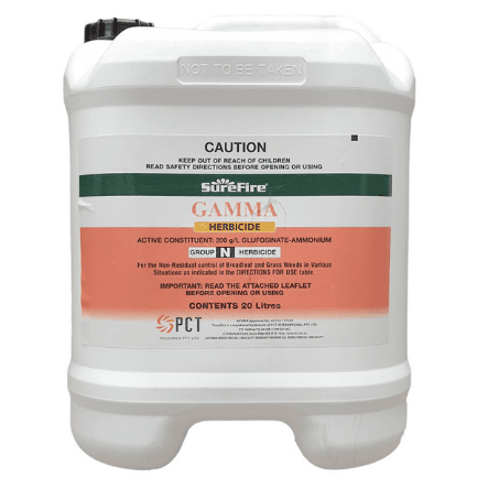 Surefire Gamma Herbicide Weed Killer 20L