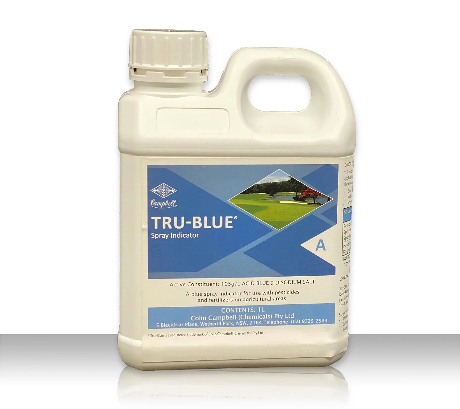 TRU BLU Blue Dye 5L - Spray Indicator for Accurate Pesticide and Fertiliser Use
