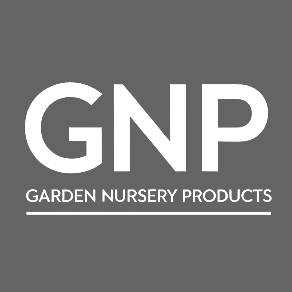 GNP logo with solid grey backgroud