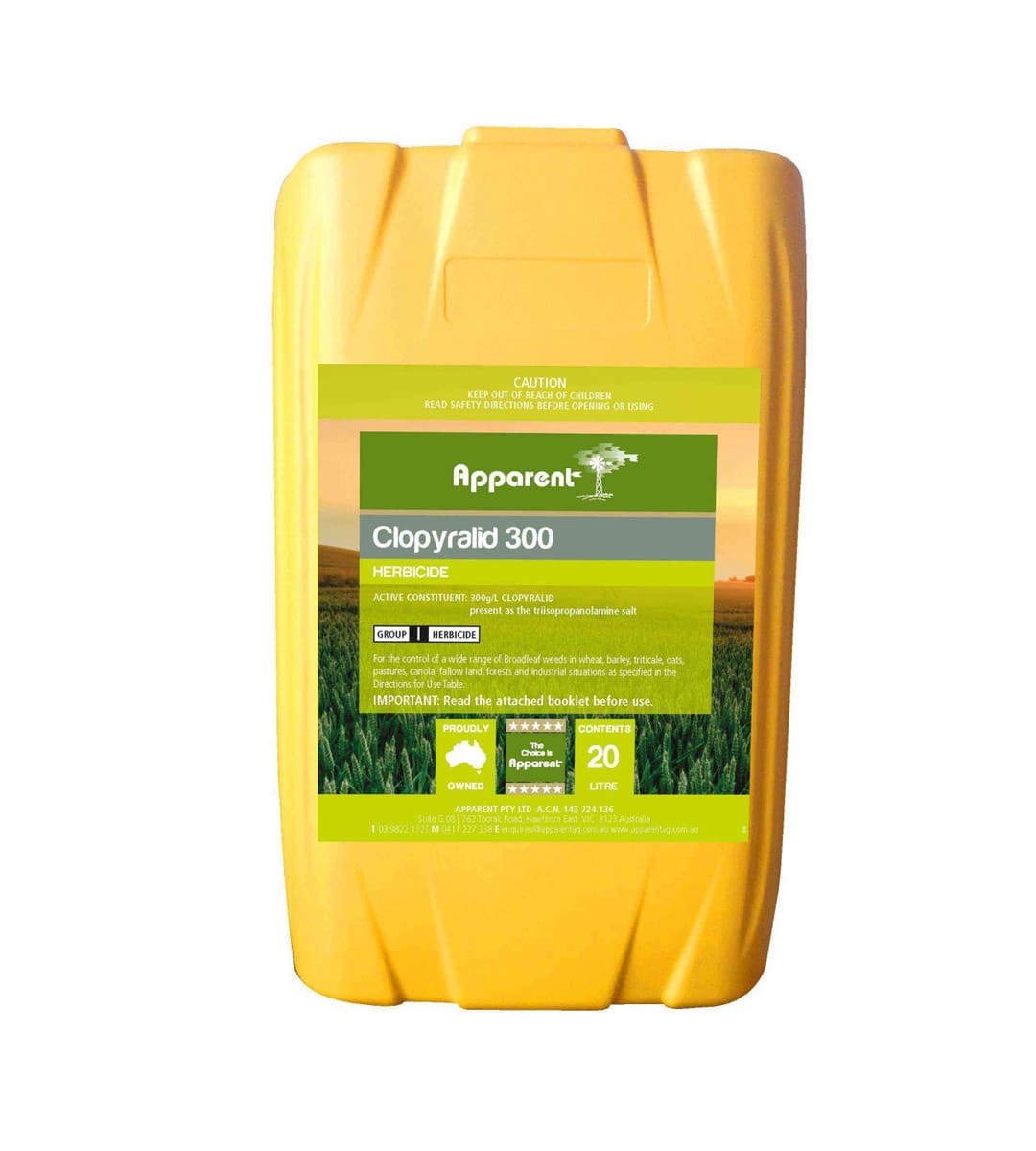 Clopyralid 300 Herbicide 20L