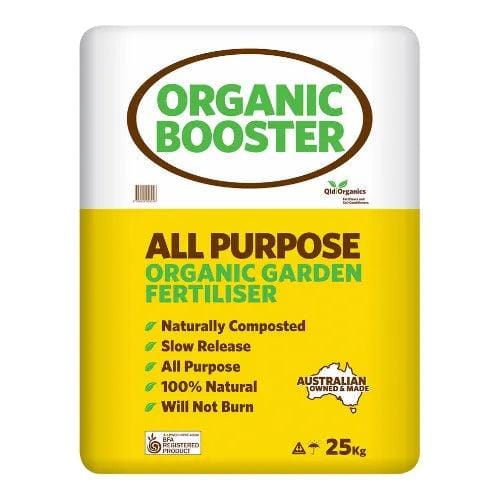 ORGANIC BOOSTER 25KG - Aerobically Composted Fertiliser for Healthy Soil