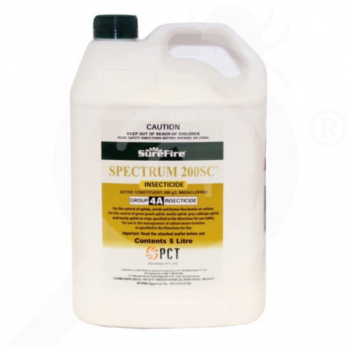 SPECTRUM 200SC Insecticide 5L - Powerful Pest Control for Gardens and Crops