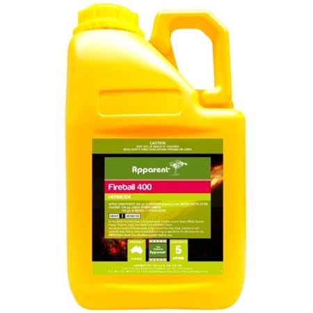 FIREBALL 400 Herbicide 5L - Powerful Weed Control for Large-Scale Applications