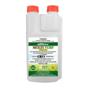 SureFire Multi Turf Herbicide 1 Litre selective herbicide for broadleaf weed control in lawns