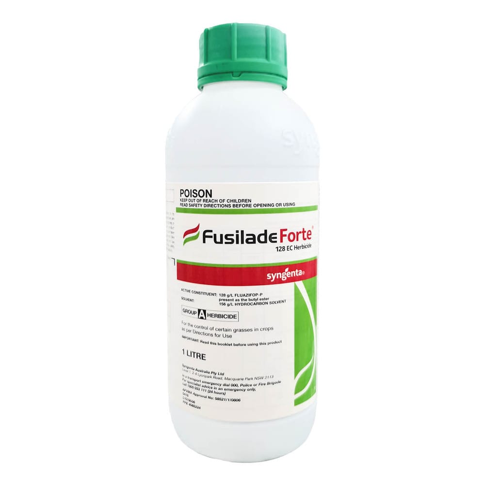FUSILADE FORTE 128EC Herbicide 1L - Fast Weed Control for Gardens & Farms