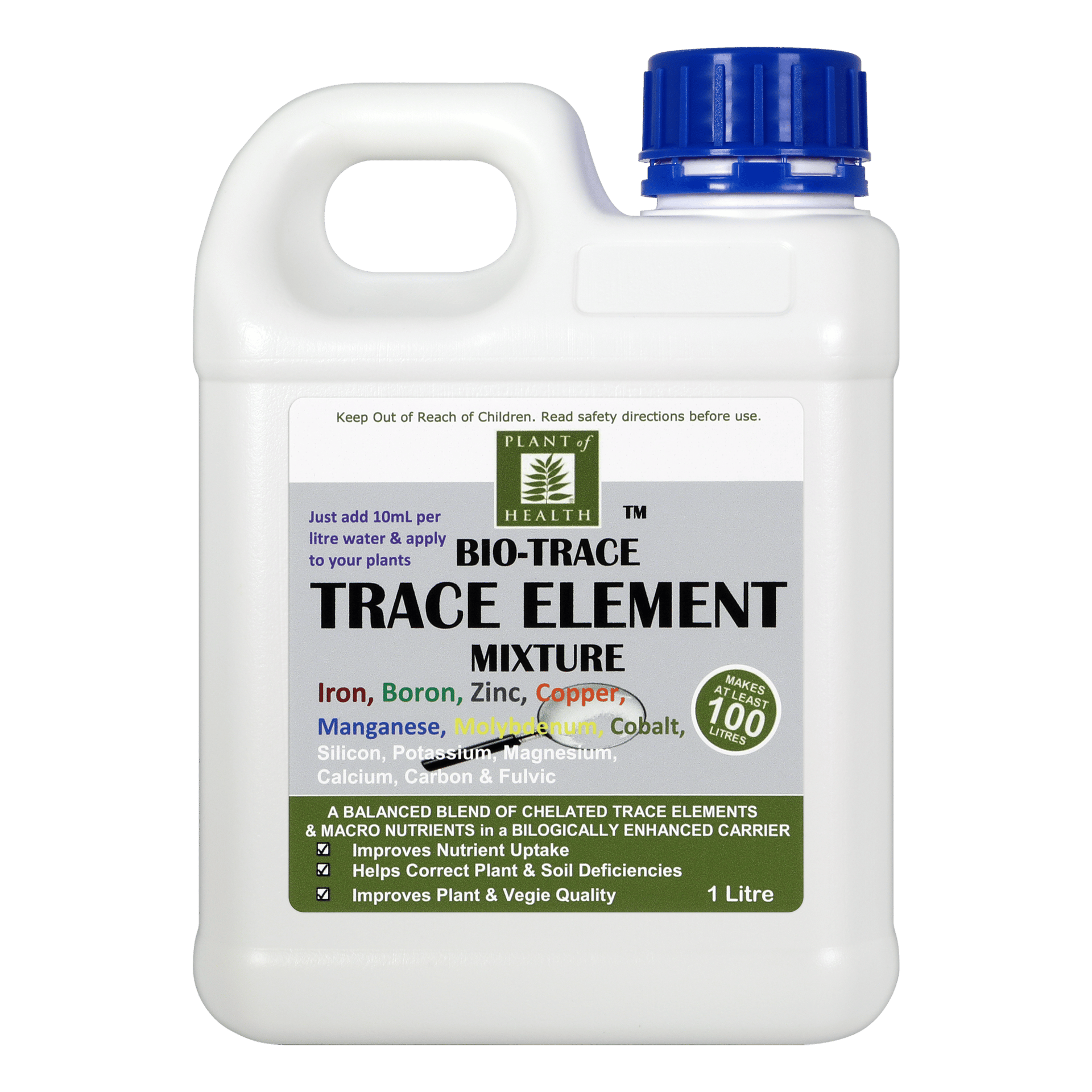 Plant of Health Bio Trace Trace Element Mixture 1 Litre bottle