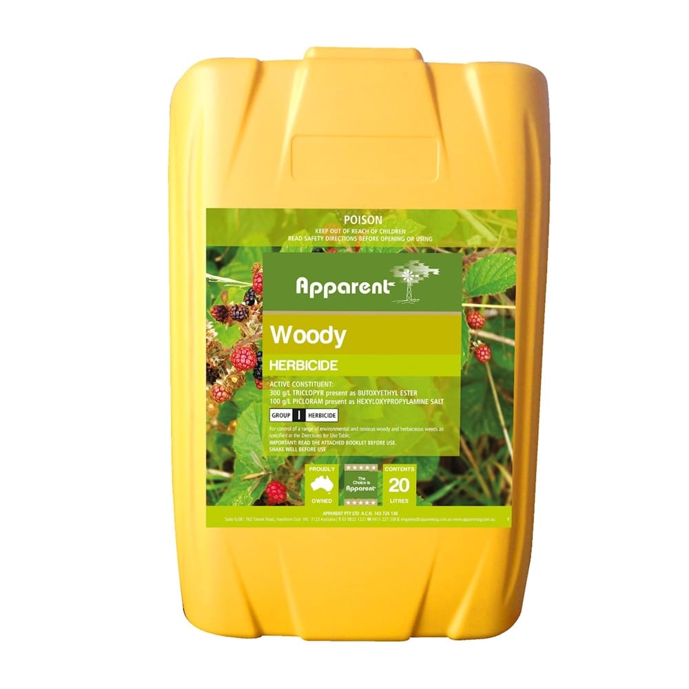 WOODY Herbicide 20L – Powerful Control for Woody Weeds and Perennials