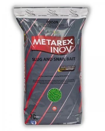 METAREX-INOV Slug and Snail Control 10KG - Effective Pest Protection for Gardens