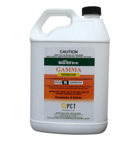Surefire Gamma Herbicide Weed Killer 5L