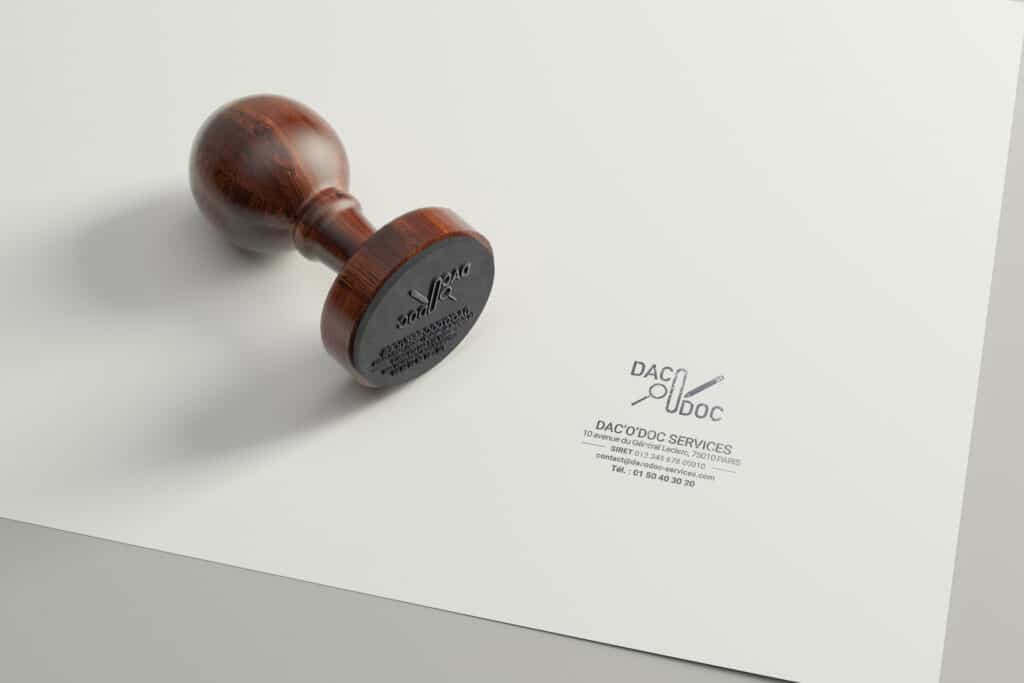 Anglophile : Notre partenaire communication a désigné ce modèle afin de mieux visualiser votre futur papier en tête professionnel 2023