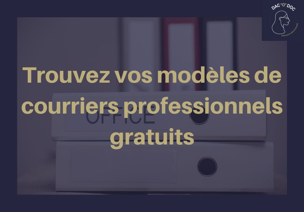 Vous cherchez des modèles de courriers professionnels gratuits pour faciliter votre communication avec vos clients, partenaires ou fournisseurs ? Ne cherchez plus ! Nous avons rassemblé pour vous une sélection de modèles de courriers professionnels gratuits, adaptés à différents besoins et situations. Que vous ayez besoin d'écrire une lettre de motivation, une demande de congé, une réclamation ou une réponse à une offre commerciale, vous trouverez ici des modèles de courriers professionnels gratuits prêts à l'emploi. Avec ces modèles de courriers professionnels gratuits, vous gagnerez du temps et vous assurerez une communication professionnelle et efficace. N'hésitez pas à les télécharger et à les personnaliser selon vos besoins !