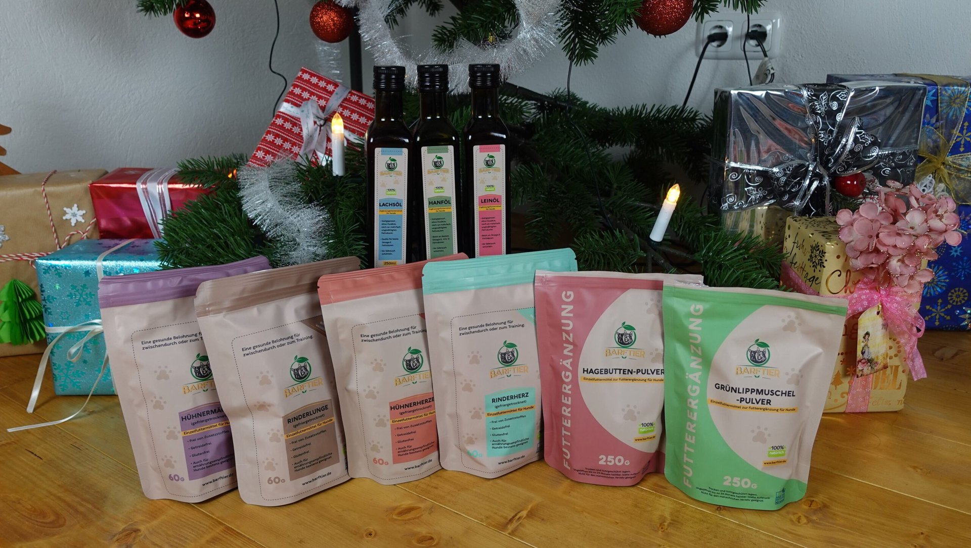 Futterzusätze und Leckerlis für Hunde