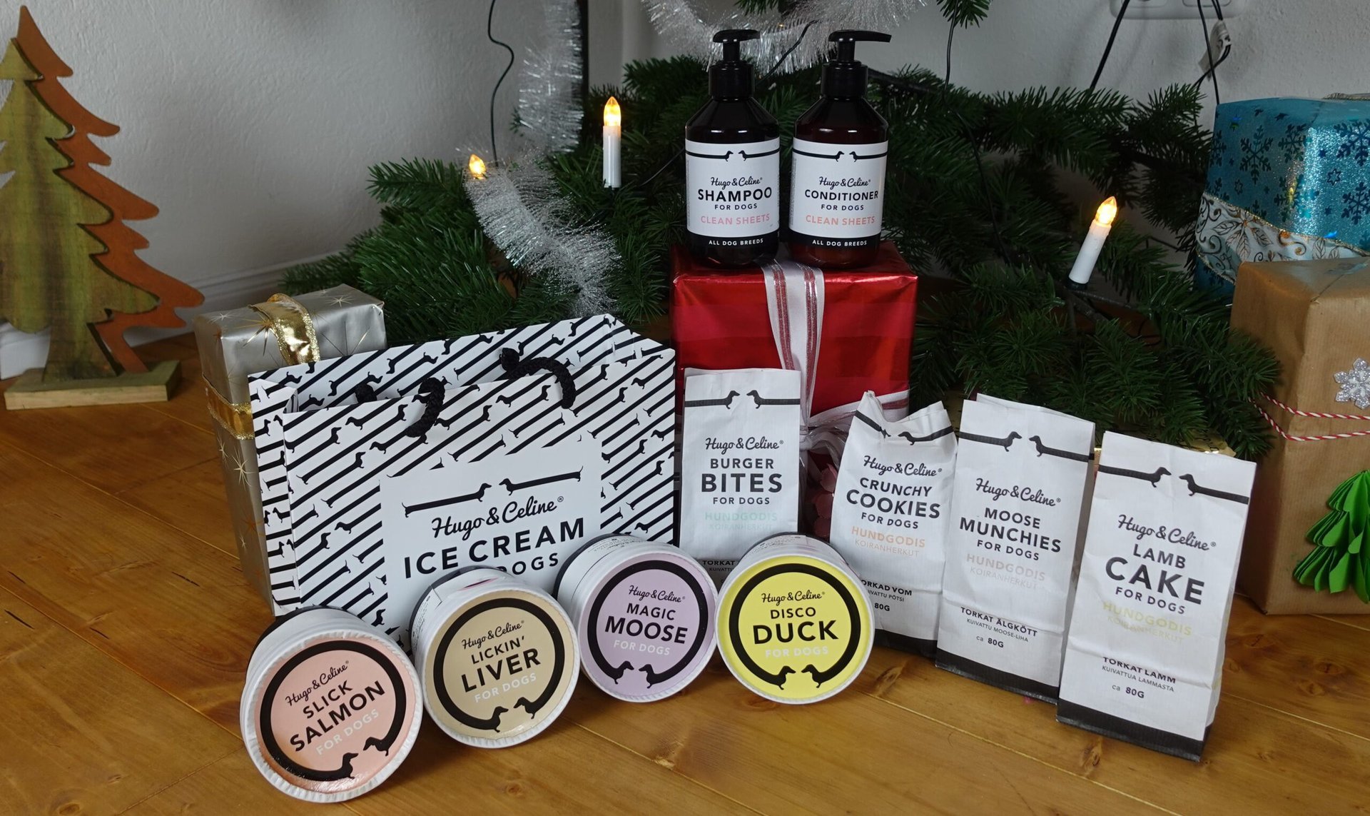Leckerlis und Hundeeis von Hugo & Celine