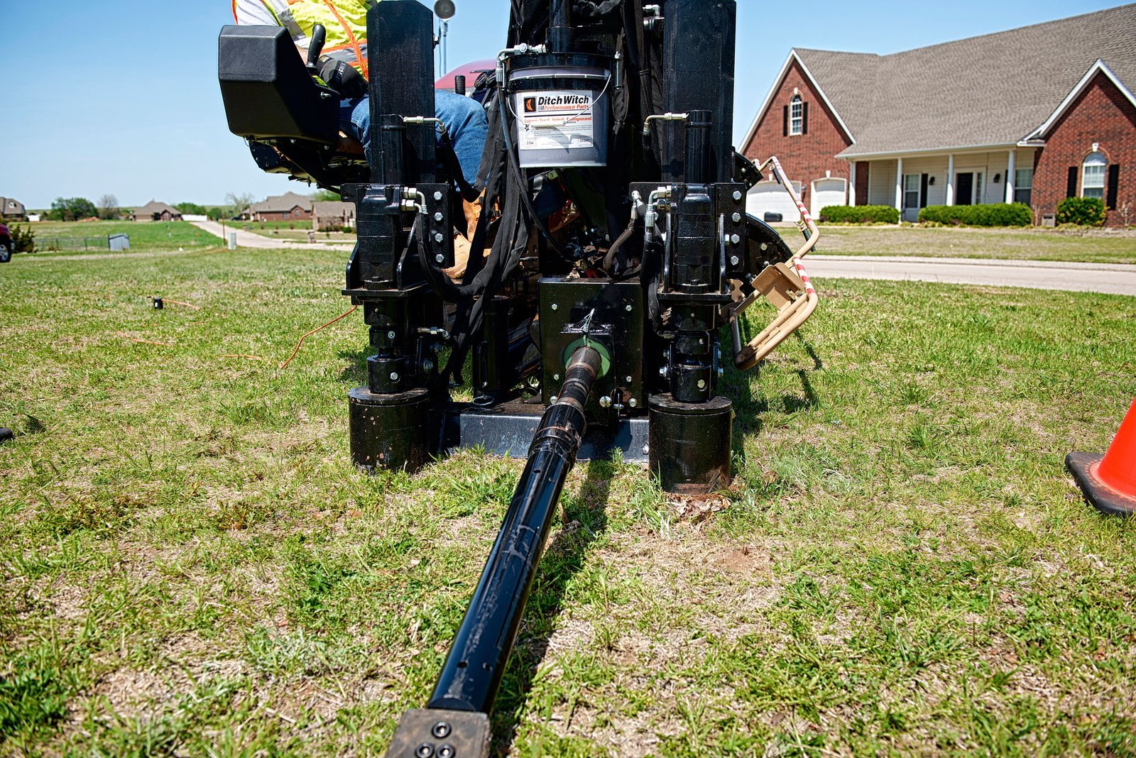 Residential area drilling houston