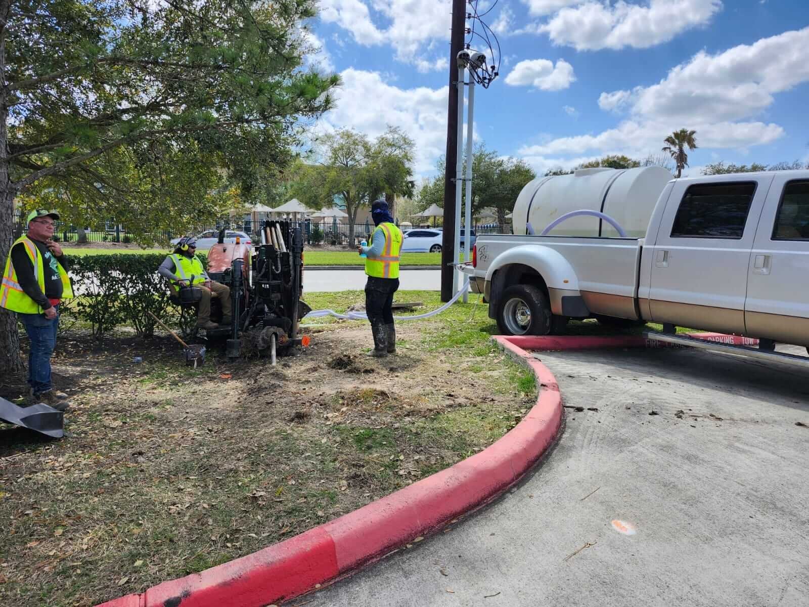 lakeshore professional plaza underground drilling