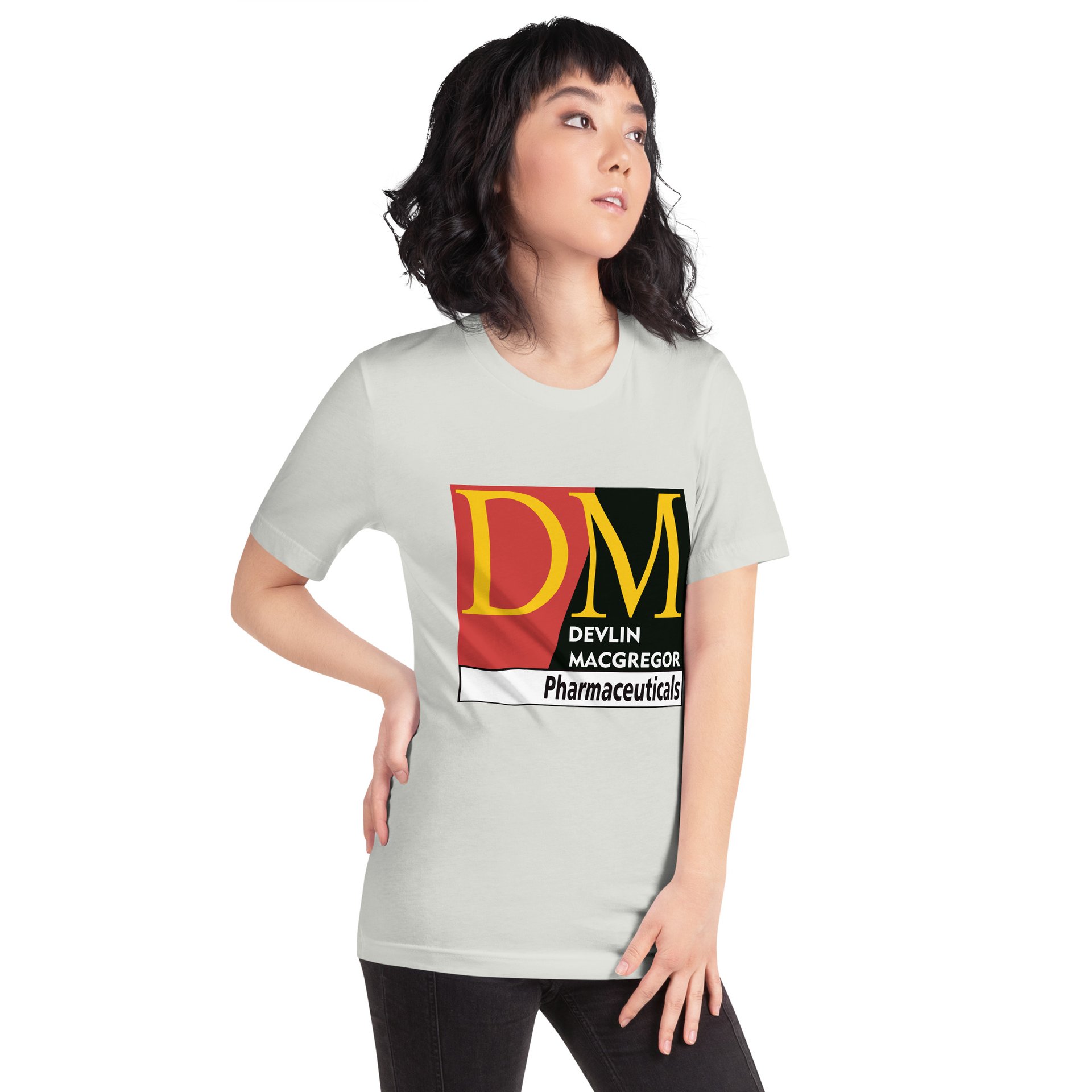 Devlin Macgregor Tee (White, Silver or Black) - Image 9