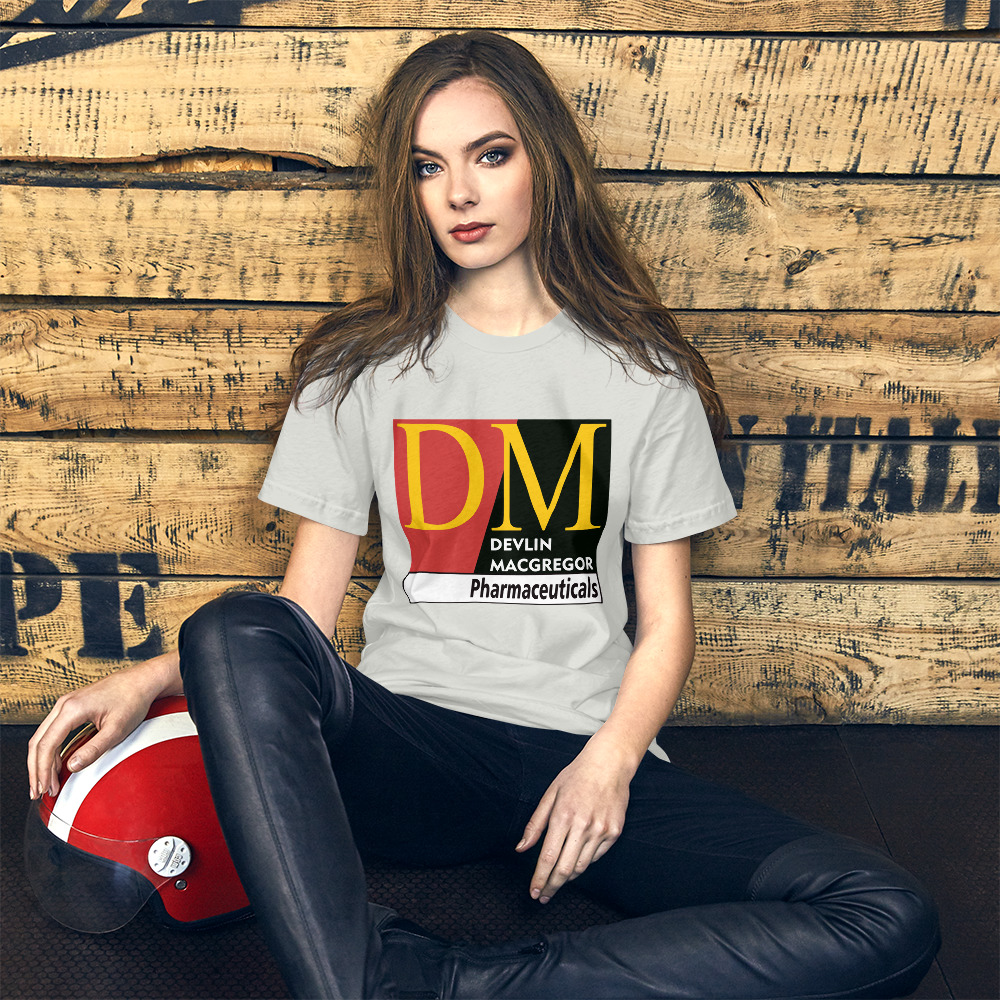 Devlin Macgregor Tee (White, Silver or Black) - Image 8