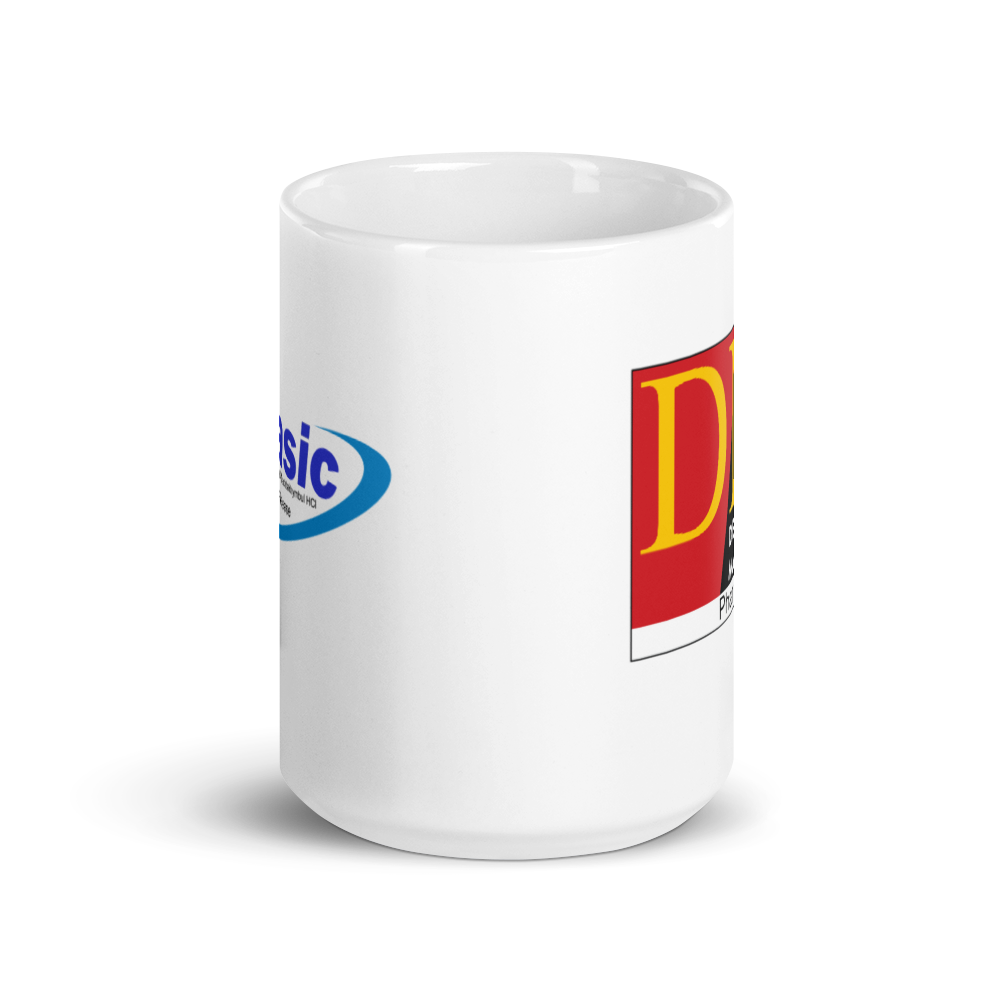Ceramic Mug, 15 Ounce - DM and Provasic Logos - Image 4