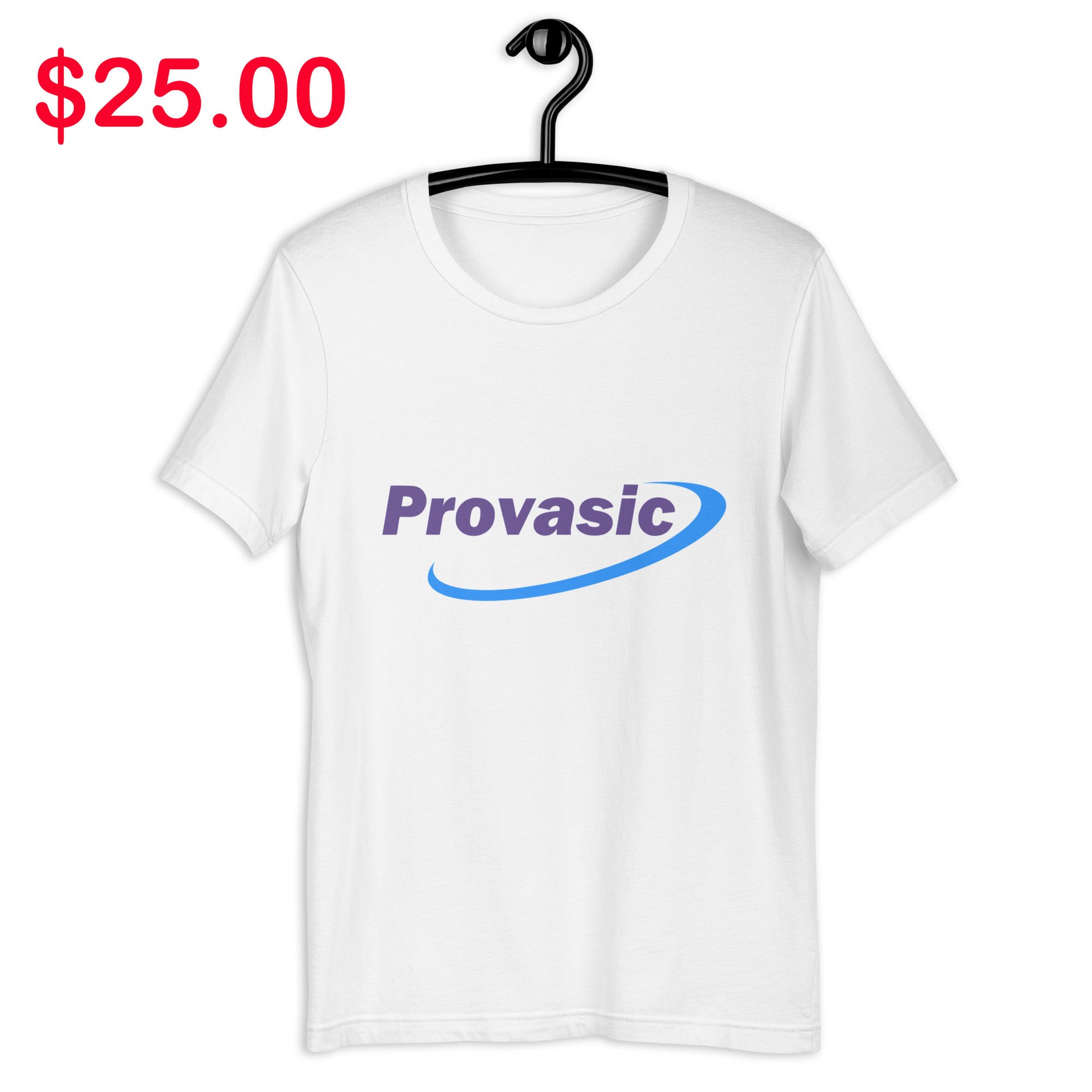 Provasic Logo Tee Shirt Public Edition (WHITE)