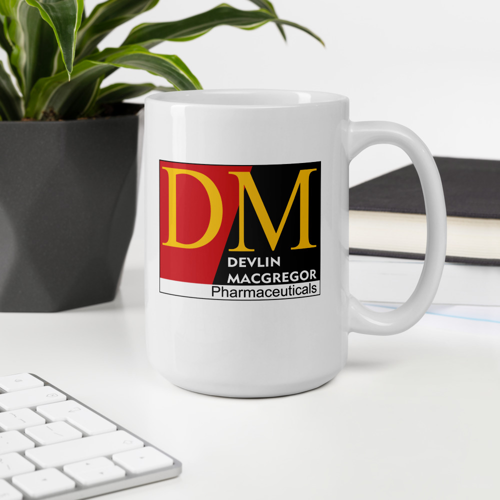 Ceramic Mug, 15 Ounce - DM and Provasic Logos - Image 6