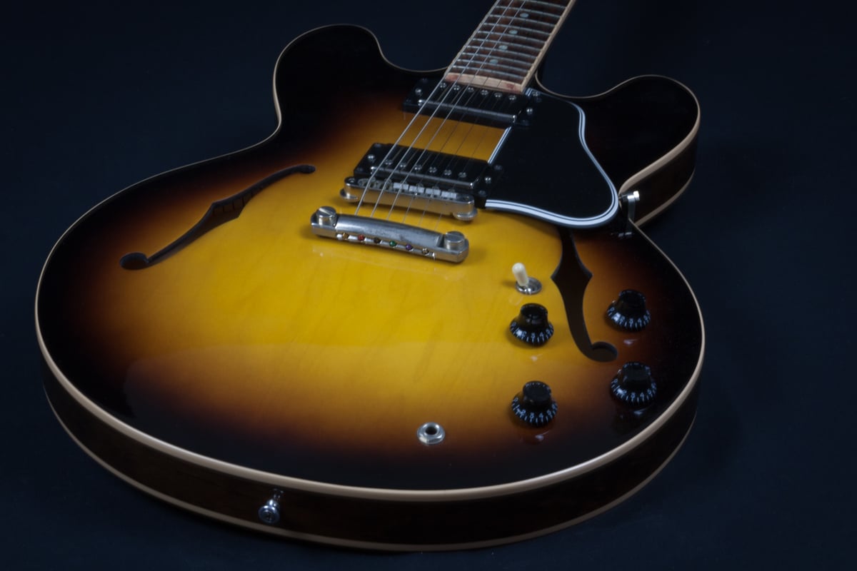 Gibson Custom ES-335 Dot Vintage Sunburst 2012 - Afbeelding 2
