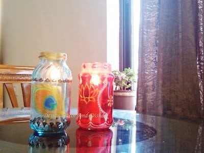 Stained Glass Jar Lantern img-7