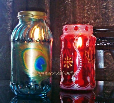 Stained Glass Jar Lantern img-6
