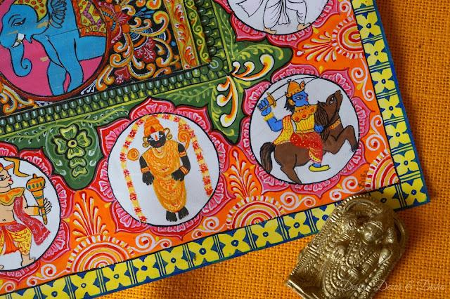 Pattachitra Painting Indian Art Gallery Wall