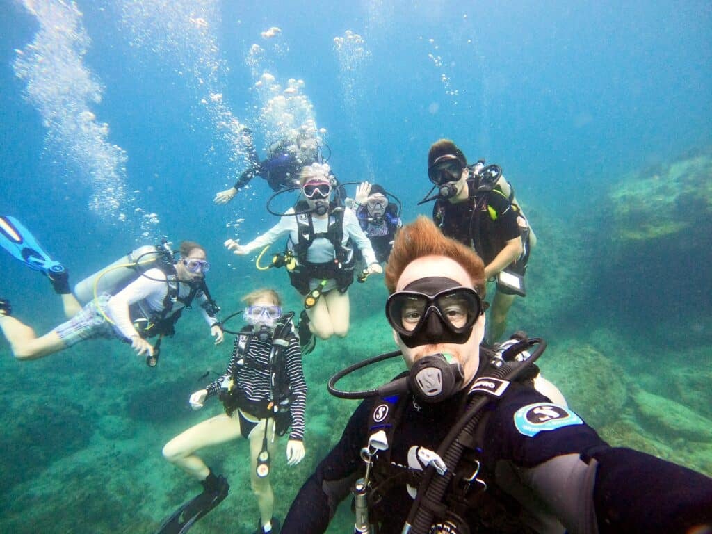 Diving with family can be a great joy!
