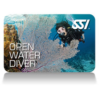 SSI Open Water Diver card