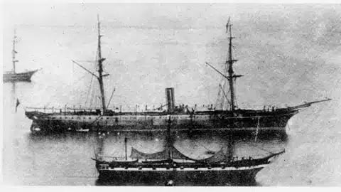 Last known photo of RMS Rhone_DiveBVI