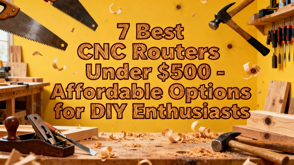 7 Best CNC Routers Under $500 - Affordable Options for DIY Enthusiasts 1 affordable cnc routers reviewed