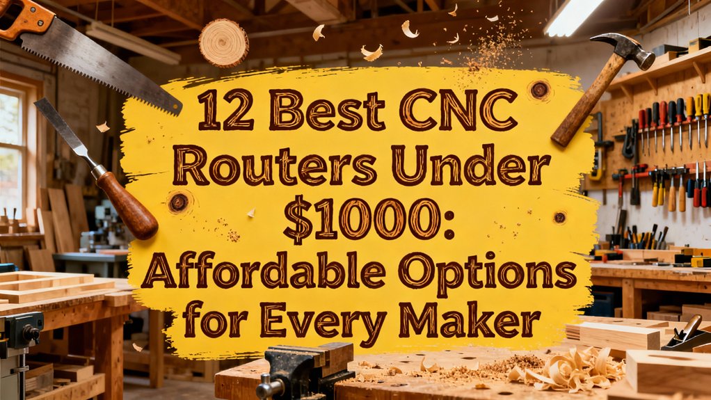 12 Best CNC Routers Under $1000: Affordable Options for Every Maker 1 affordable cnc routers list