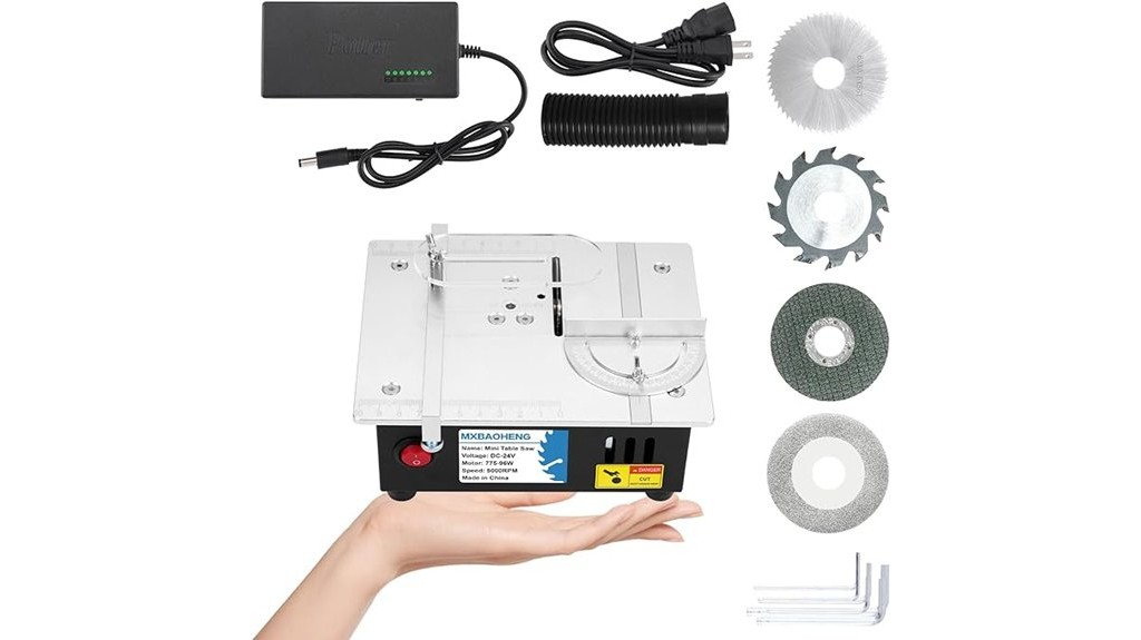 MXBAOHENG Mini Table Saw S3 Review 1 compact precision cutting tool