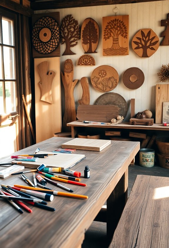 Rustic Wood Art: Easy Step-by-Step Guide 5 creating unique visual pieces