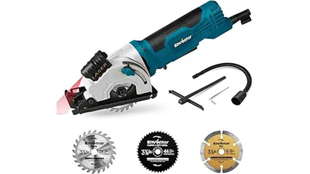 ENVENTOR Mini Circular Saw Review 1 compact efficient cutting tool