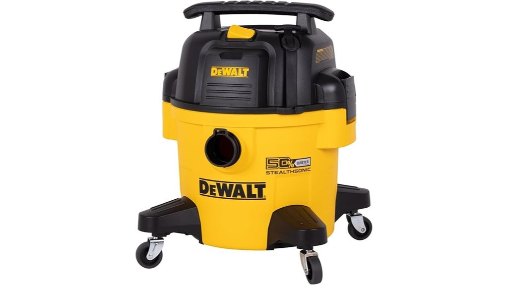 DEWALT 6 Gallon STEALTHSONIC Shop Vac Review 1 dewalt shop vac review