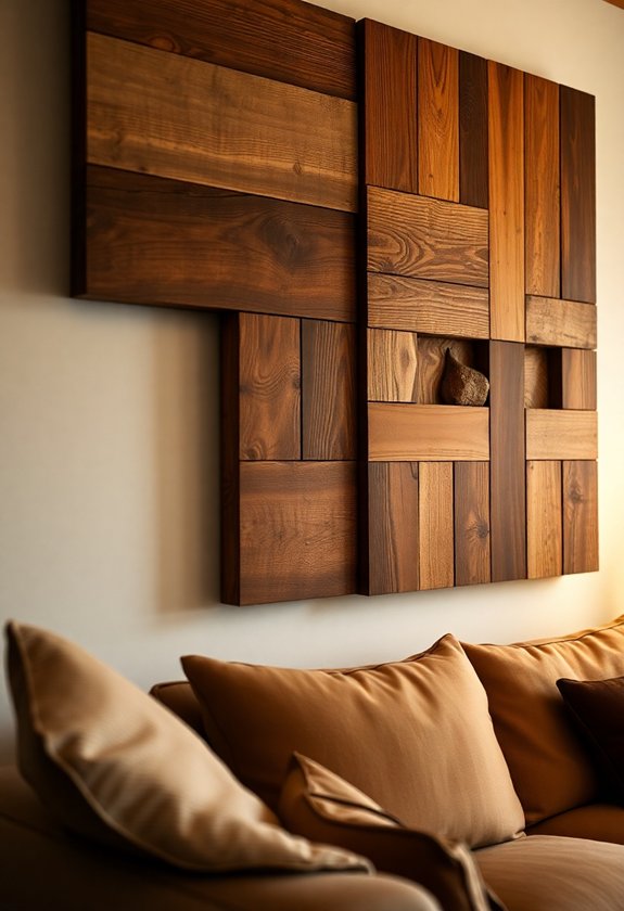 Creative Pallet Wood Rustic Wall Art Projects 1 rustic pallet wood art