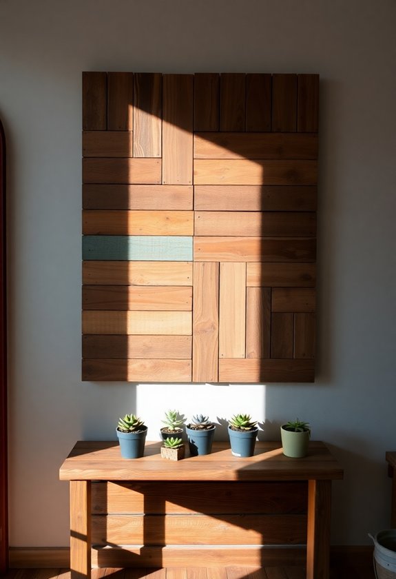 Rustic Wall Art: Recycled Material Inspiration 3 innovative wooden pallet crafts