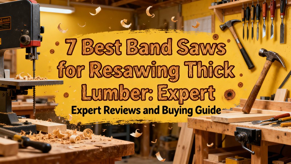 7 Best Band Saws for Resawing Thick Lumber: Expert Reviews and Buying Guide 1 top band saws reviewed