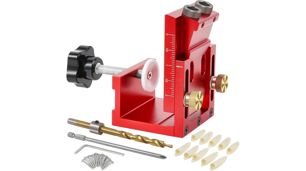 3-in-1 Metal Pocket Hole Jig Kit Review 1 versatile woodworking tool kit